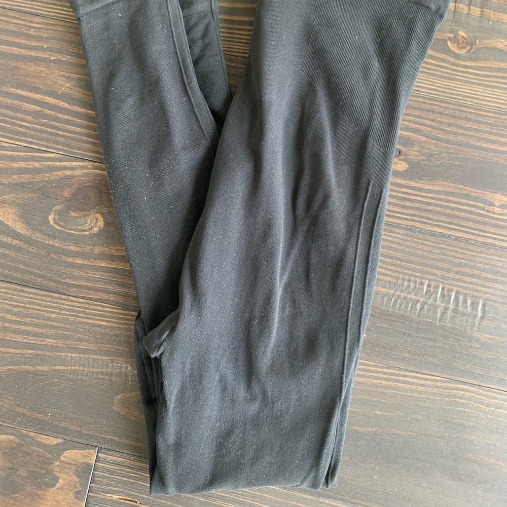 Spanx black maternity leggings